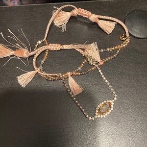 Hope and Isabel bracelet set